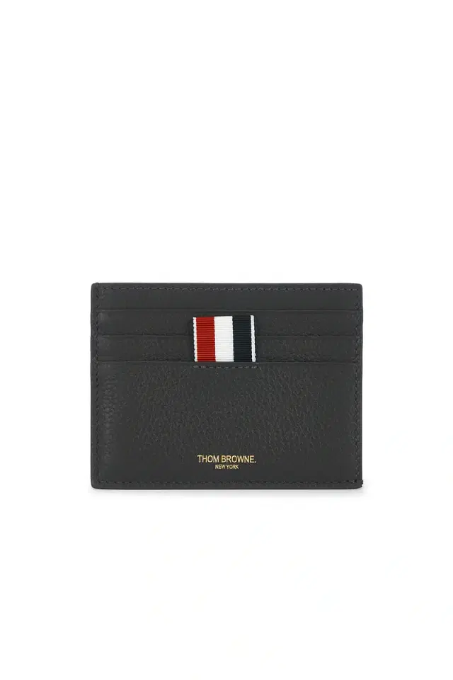 Thom Browne Soft Pebble Grain Leather Card Holder