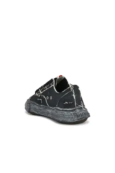 Maison MIHARA YASUHIRO Peterson23 Original Sole Ripping And Over Dyeing Canvas Low -Top Sneaker | Thumbnail 3 Maison MIHARA YASUHIRO Peterson23 Original Sole Ripping And Over Dyeing Canvas Low -Top Sneaker | Thumbnail 3
