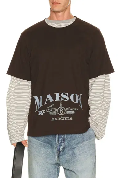MM6 MAISON MARGIELA Tee Shirt | Thumbnail 1 MM6 MAISON MARGIELA Tee Shirt | Thumbnail 1