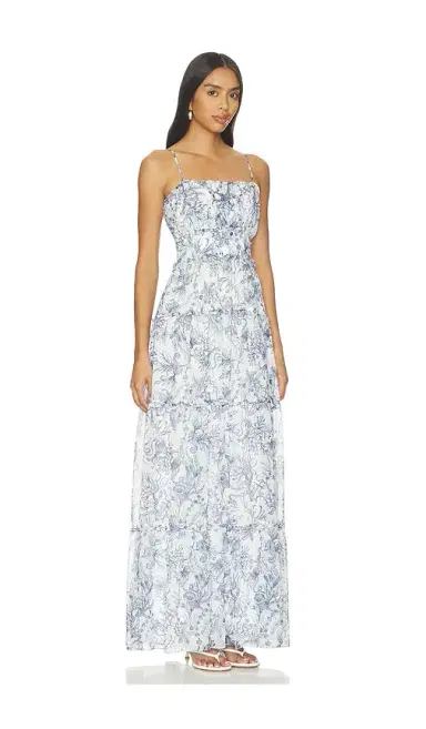 Amanda Uprichard Willow Maxi Dress | Thumbnail 2 Amanda Uprichard Willow Maxi Dress | Thumbnail 2
