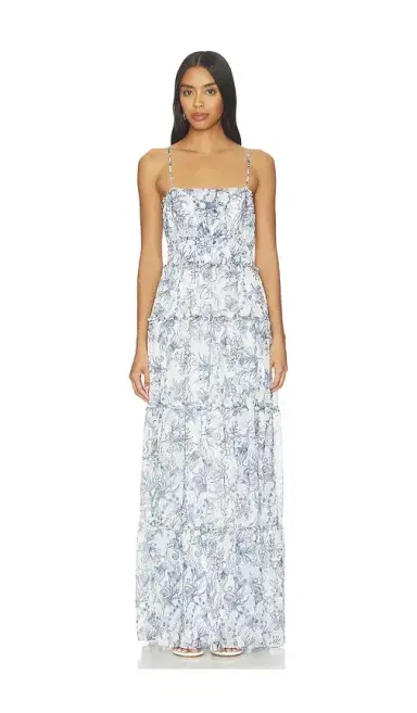 Amanda Uprichard Willow Maxi Dress | Thumbnail 1 Amanda Uprichard Willow Maxi Dress | Thumbnail 1