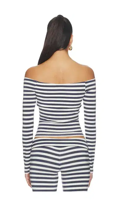CAROLINE CONSTAS Avery Off The Shoulder Knit Top | Thumbnail 3 CAROLINE CONSTAS Avery Off The Shoulder Knit Top | Thumbnail 3