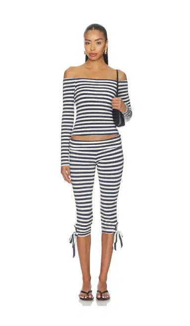 CAROLINE CONSTAS Avery Off The Shoulder Knit Top | Thumbnail 4 CAROLINE CONSTAS Avery Off The Shoulder Knit Top | Thumbnail 4