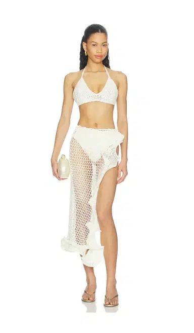 MORE TO COME Blossom Crochet Skirt Set | Thumbnail 1