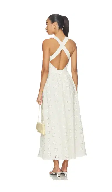 Stone Cold Fox x REVOLVE The Marlow Apron Midi Dress | Thumbnail 3 Stone Cold Fox x REVOLVE The Marlow Apron Midi Dress | Thumbnail 3