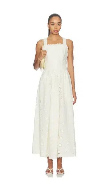 Stone Cold Fox x REVOLVE The Marlow Apron Midi Dress | Thumbnail 1 Stone Cold Fox x REVOLVE The Marlow Apron Midi Dress | Thumbnail 1