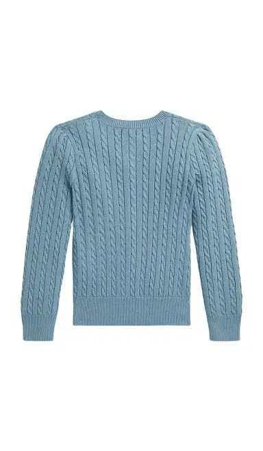 Polo Ralph Lauren Kids Long Sleeve Cotton Mini Cable Knit Bear Cardigan | Thumbnail 2
