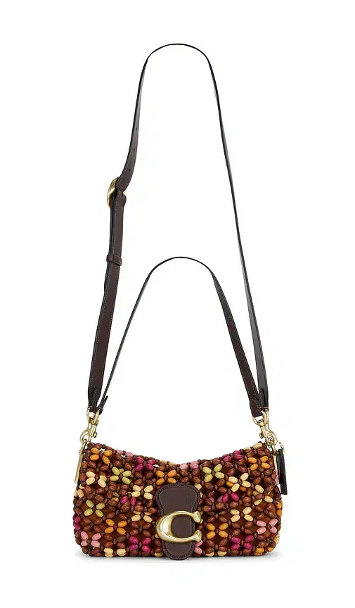 Coach Wooden Beaded Tabby Shoulder Bag 26