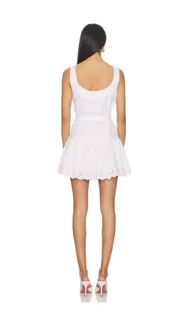 Karina Grimaldi Penelope Embroidered Mini Dress | Thumbnail 3 Karina Grimaldi Penelope Embroidered Mini Dress | Thumbnail 3