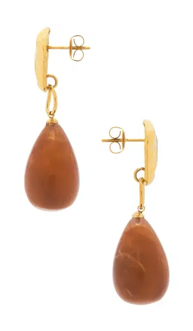 petit moments Amber Drop Earrings | Thumbnail 2