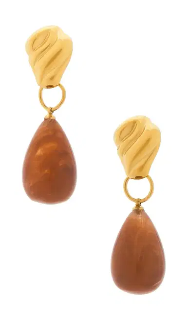 petit moments Amber Drop Earrings | Thumbnail 1