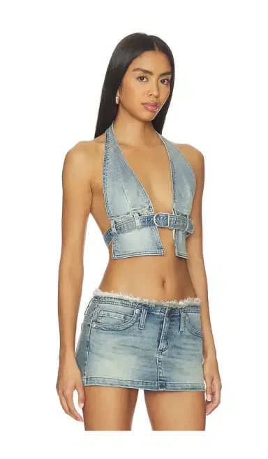 Abrand Halter Belt Top | Thumbnail 2