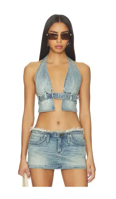Abrand Halter Belt Top | Thumbnail 1
