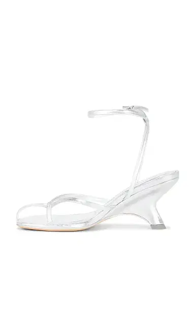 Simkhai Kelsey Metallic Leather Strappy Wedge | Thumbnail 5 Simkhai Kelsey Metallic Leather Strappy Wedge | Thumbnail 5