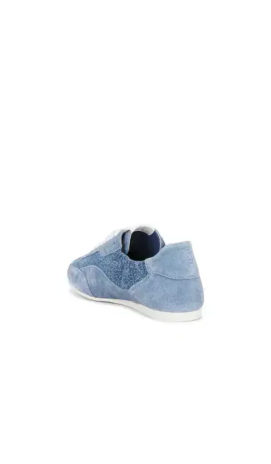 Simkhai Georgie Elasticized Denim Leather Sneaker | Thumbnail 3