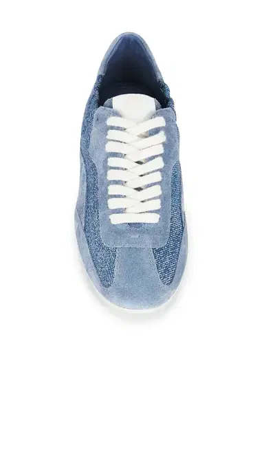 Simkhai Georgie Elasticized Denim Leather Sneaker | Thumbnail 4