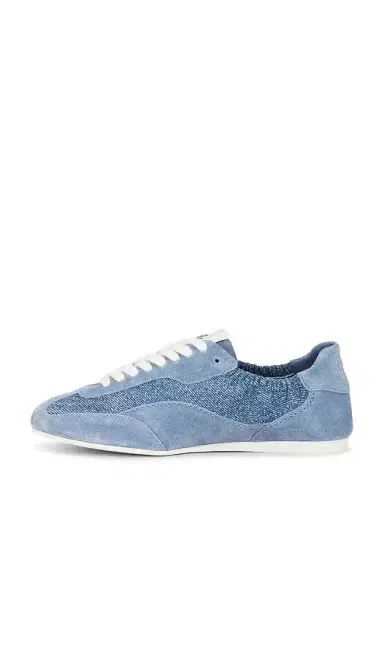 Simkhai Georgie Elasticized Denim Leather Sneaker | Thumbnail 5