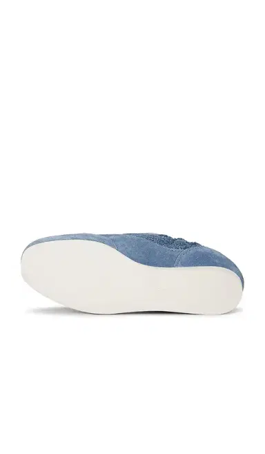 Simkhai Georgie Elasticized Denim Leather Sneaker | Thumbnail 6