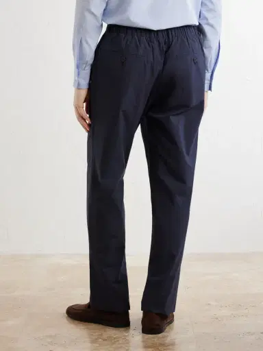 Sunspel Straight-Leg Cotton-Poplin Suit Trousers - Men | Thumbnail 4 Sunspel Straight-Leg Cotton-Poplin Suit Trousers - Men | Thumbnail 4