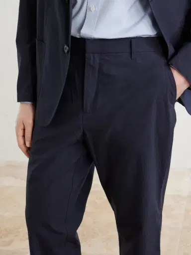 Sunspel Straight-Leg Cotton-Poplin Suit Trousers - Men | Thumbnail 5 Sunspel Straight-Leg Cotton-Poplin Suit Trousers - Men | Thumbnail 5