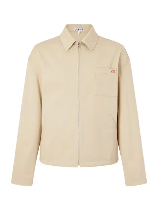 Logo-Embroidered Cotton-Twill Jacket - Men