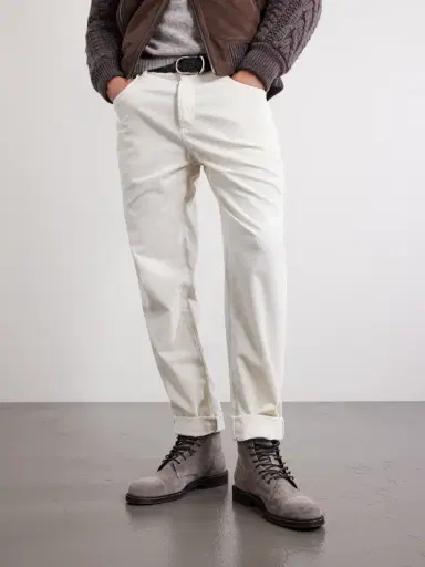 Brunello Cucinelli Suede Derby Boots - Men | Thumbnail 2 Brunello Cucinelli Suede Derby Boots - Men | Thumbnail 2