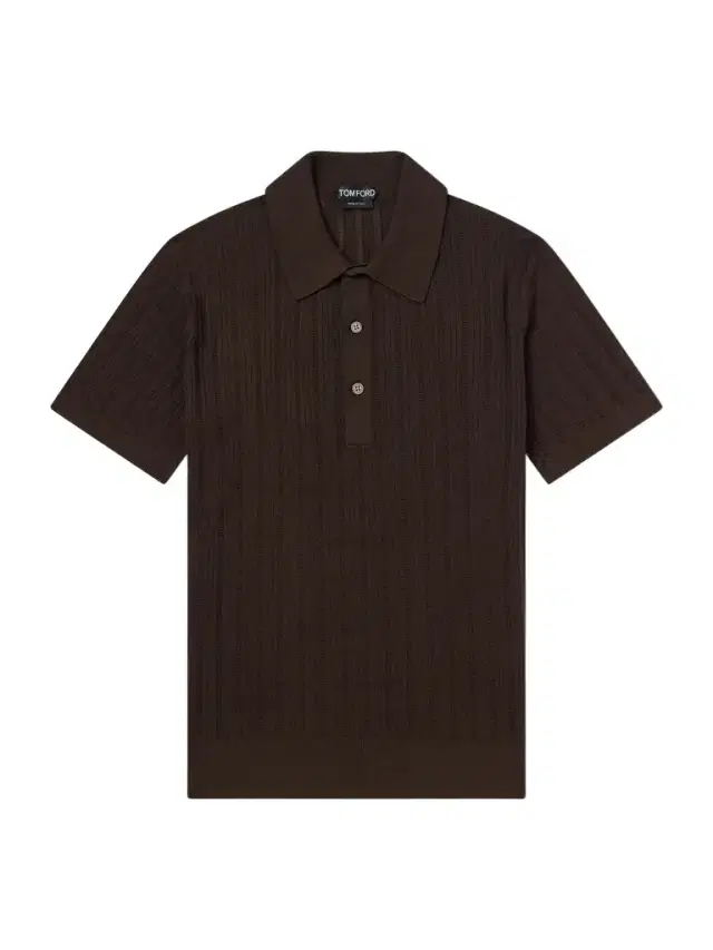 Tom Ford Ribbed Cotton and Silk-Blend Polo Shirt - Men