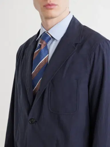 Sunspel Cotton-Poplin Suit Jacket - Men | Thumbnail 5