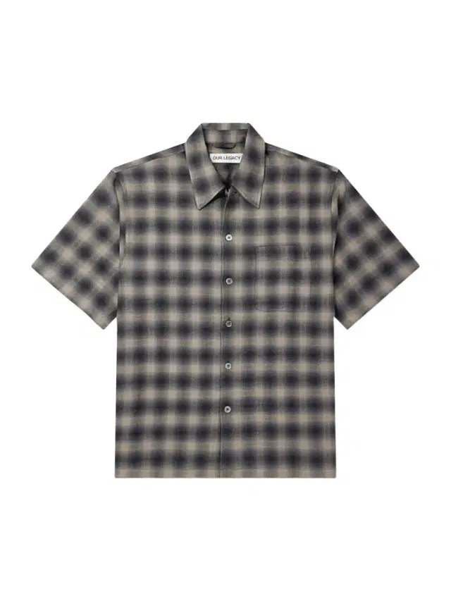 Our Legacy Checked Cotton and Wool-Blend Shirt - Men