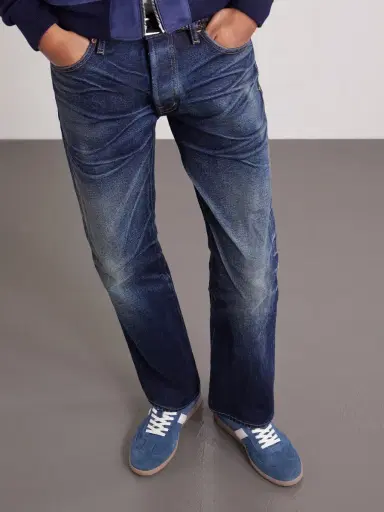 Tom Ford Archer Leather-Trimmed Suede Sneakers - Men | Thumbnail 2