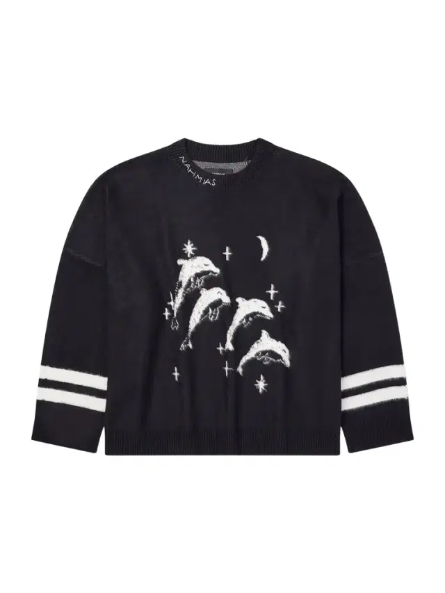 Nahmias Dolphin Dreams Logo-Embroidered Cotton and Wool-Blend Sweater - Men