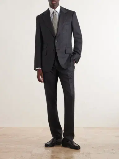 Tom Ford Shelton Wool-Twill Suit Jacket - Men | Thumbnail 2