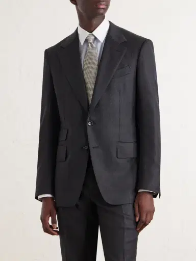 Tom Ford Shelton Wool-Twill Suit Jacket - Men | Thumbnail 3