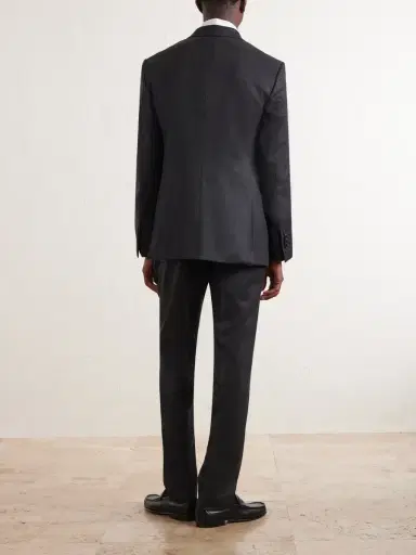 Tom Ford Shelton Wool-Twill Suit Jacket - Men | Thumbnail 4