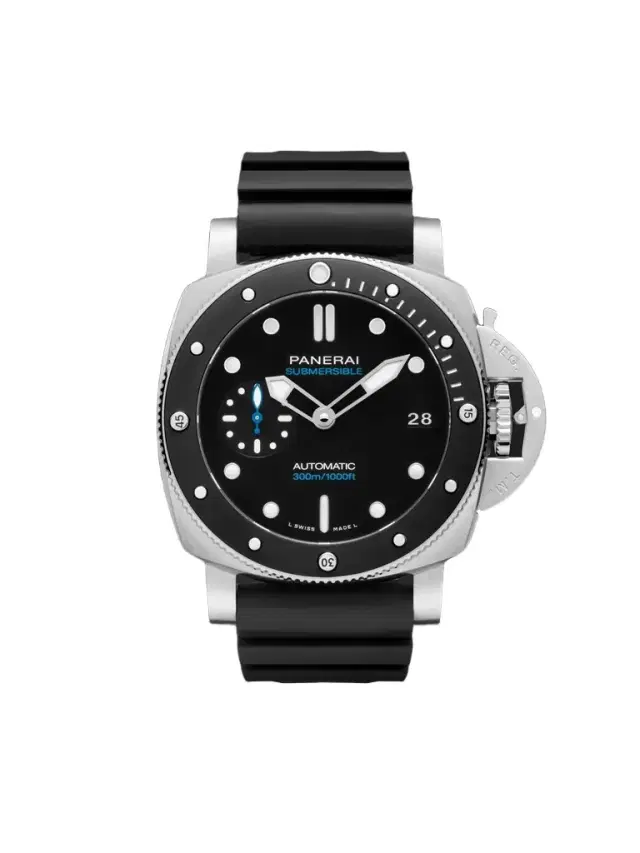 Submersible Automatic Stainless Steel and Ceramic Watch, Ref. PAM 00683 - Men