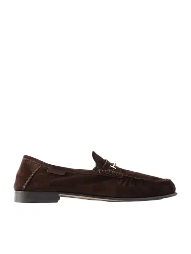 Tom Ford Ripley Embellished Suede Loafers - Men | Thumbnail 1 Tom Ford Ripley Embellished Suede Loafers - Men | Thumbnail 1