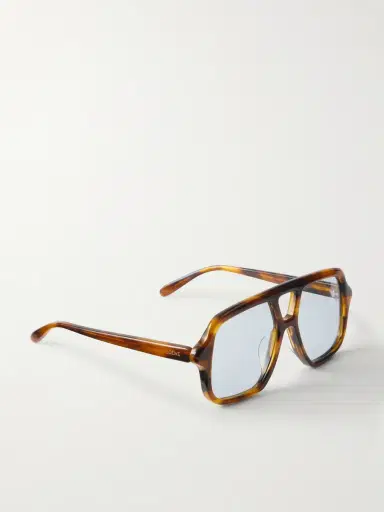 Loewe Aviator-Style Tortoiseshell Acetate Sunglasses - Men | Thumbnail 3