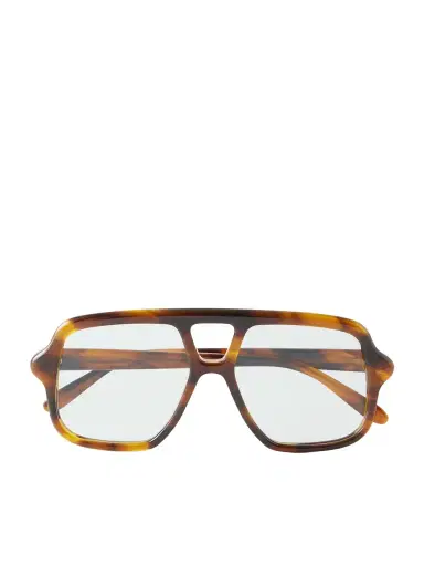 Loewe Aviator-Style Tortoiseshell Acetate Sunglasses - Men | Thumbnail 1