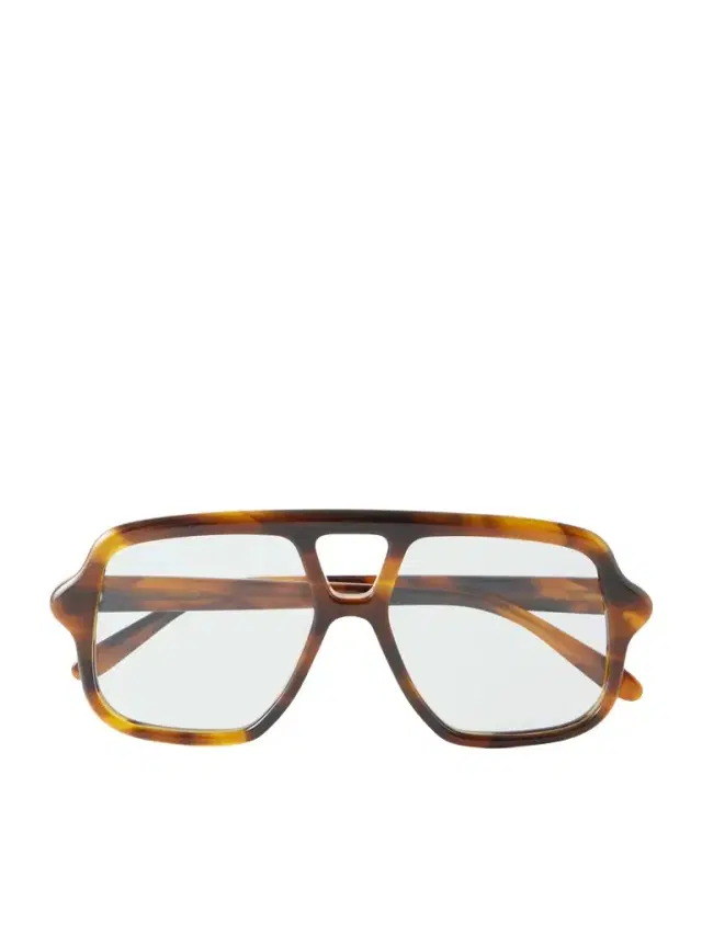 Loewe Aviator-Style Tortoiseshell Acetate Sunglasses - Men