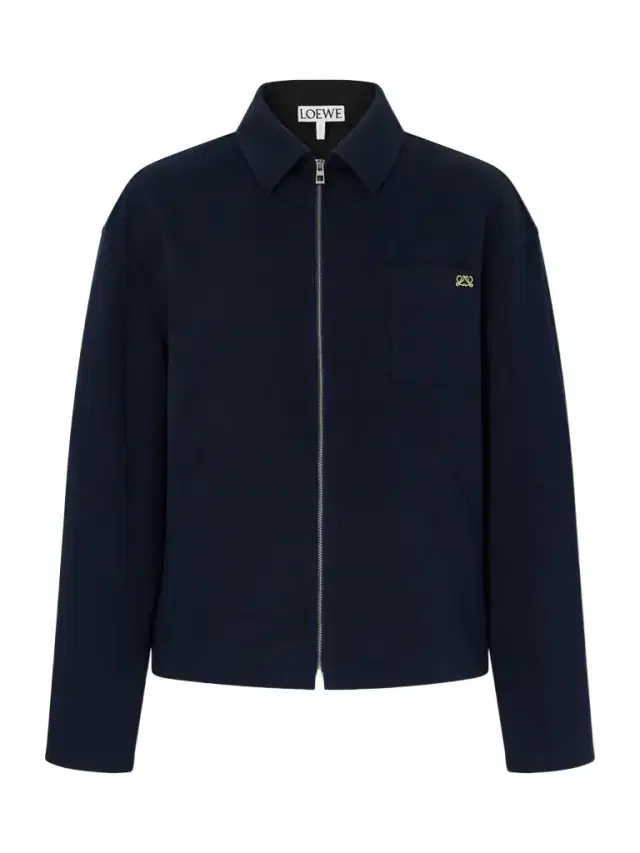 Loewe Logo-Embroidered Cotton-Twill Jacket - Men