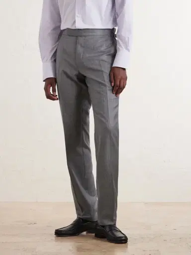 Tom Ford Shelton Straight-Leg Wool-Twill Suit Trousers - Men | Thumbnail 3 Tom Ford Shelton Straight-Leg Wool-Twill Suit Trousers - Men | Thumbnail 3