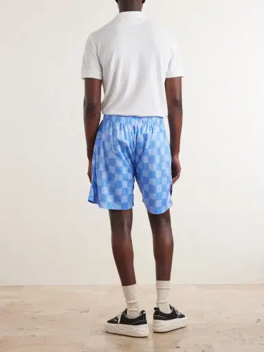 Nahmias Scribble Straight-Leg Printed Jersey Shorts - Men | Thumbnail 4 Nahmias Scribble Straight-Leg Printed Jersey Shorts - Men | Thumbnail 4