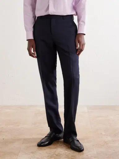 Paul Smith Straight-Leg Pleated Wool Suit Trousers - Men | Thumbnail 3 Paul Smith Straight-Leg Pleated Wool Suit Trousers - Men | Thumbnail 3