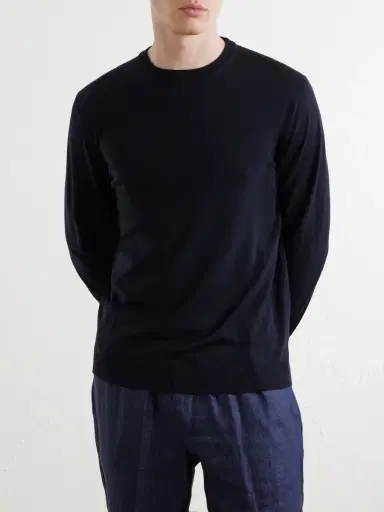 Slowear Zanone Slim-Fit Flexwool Sweater - Men | Thumbnail 3 Slowear Zanone Slim-Fit Flexwool Sweater - Men | Thumbnail 3