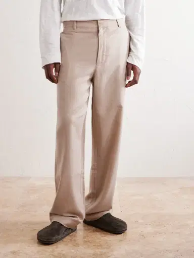 The Elder Statesman Cashmina Slacker Straight-Leg Wool and Cashmere-Blend Trousers - Men | Thumbnail 3 The Elder Statesman Cashmina Slacker Straight-Leg Wool and Cashmere-Blend Trousers - Men | Thumbnail 3