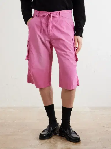 424 Straight-Leg Cotton-Poplin Cargo Shorts - Men | Thumbnail 3 424 Straight-Leg Cotton-Poplin Cargo Shorts - Men | Thumbnail 3