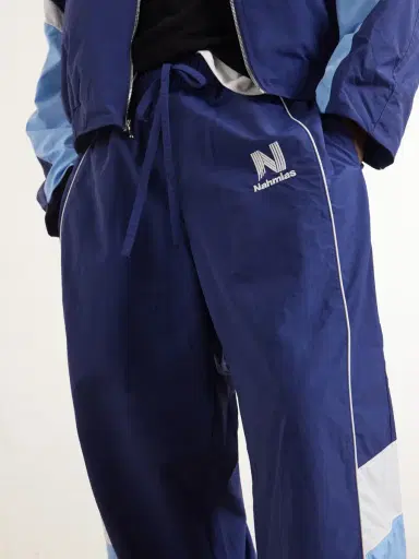 Nahmias Straight-leg Logo-Embroidered Nylon Trousers - Men | Thumbnail 5 Nahmias Straight-leg Logo-Embroidered Nylon Trousers - Men | Thumbnail 5