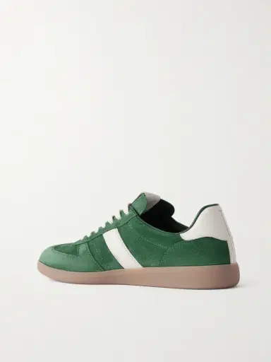 Tom Ford Archer Leather-Trimmed Suede Sneakers - Men | Thumbnail 4 Tom Ford Archer Leather-Trimmed Suede Sneakers - Men | Thumbnail 4