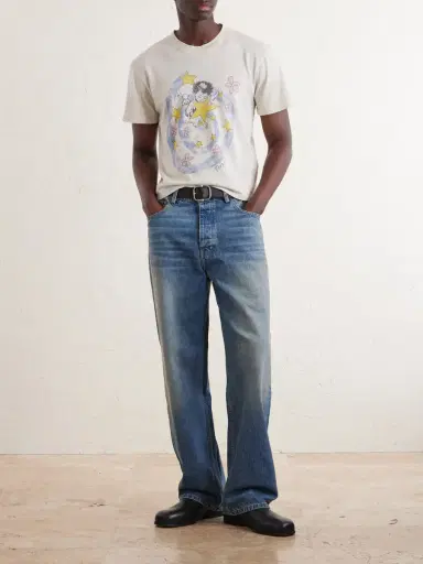 Nahmias Heaven Printed Cotton-Jersey T-Shirt - Men | Thumbnail 2