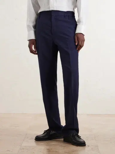Paul Smith Straight-Leg Wool-Blend Seersucker Suit Trousers - Men | Thumbnail 3 Paul Smith Straight-Leg Wool-Blend Seersucker Suit Trousers - Men | Thumbnail 3